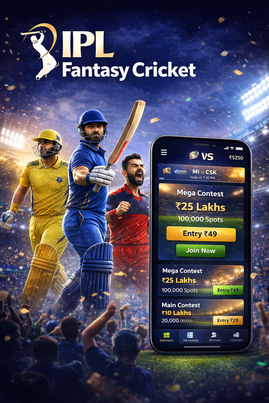 Come App IPL fantasy
